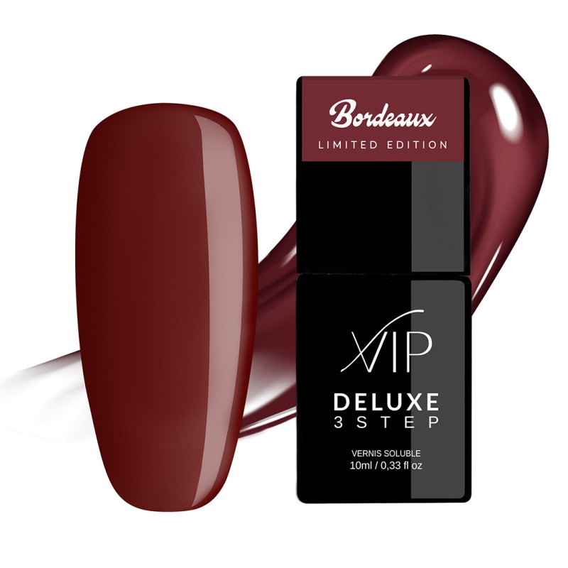 Deluxe 3 step gel semipermanente Bordeaux