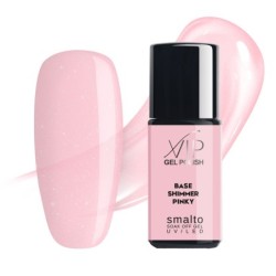 New Gel Polish semipermanente Base Shimmer Pinky
